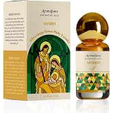 Myrrh Anointing Oil, 9ml, Christian Gifts, Aromafume | Blessings from The Holy Lands | Blessed Olive Oil from Jerusalem with Biblical Spices | Holy Oils for Prayer and Protection