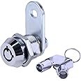 FJM Security MEI-2400AS-KA Tubular Cam Lock for Smart Home, Cabinet Locks Baby Proofing Solution, Door Lock & Drawer Lock for Home Improvement, with 5/8" Cylinder, Keyed Alike, Chrome Finish
