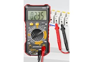Digital Multimeter,AC/DC Current Voltage Tester,NCV,Resistance,capacitance,diode,Triode,Buzzer,Frequency,Electrical Tester fo