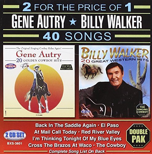 Gene Autry Billy Walker 40 Songs By Gene Autry Amazon Com Music