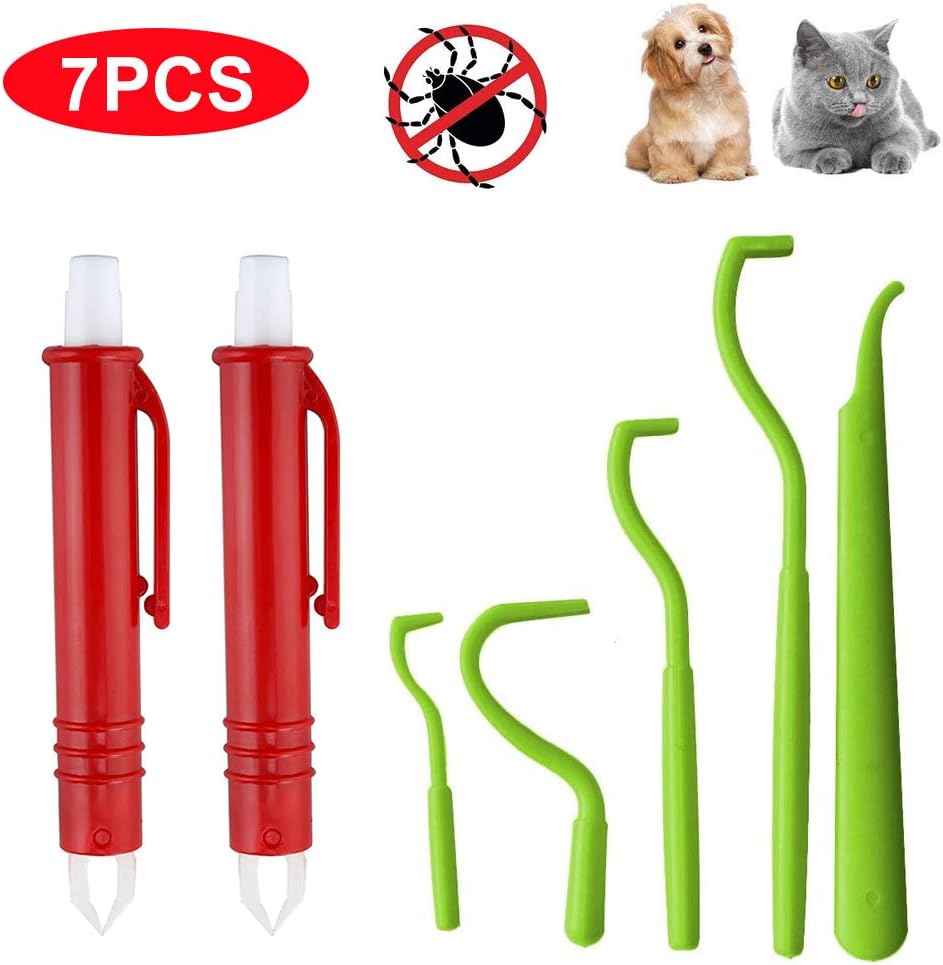 EasyULT Tick Remover, Tick Removal Twister Tool Tick Remover Set with
