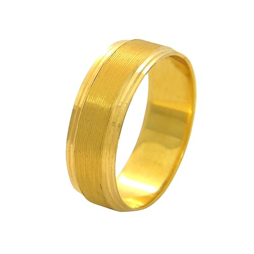 Buy Popleys 22k 916 Yellow Gold Ring At Amazon In