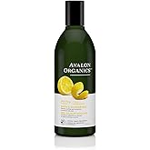 Avalon Organics Bath & Shower Gel, Refreshing Lemon, 12 Oz