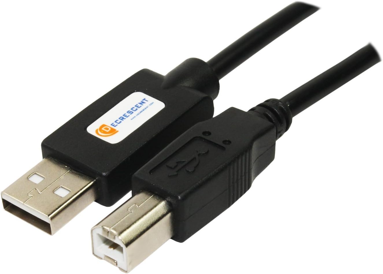 Printer USB Cable Lead for ALL HP Deskjet and Deskjet Portable and Deskwriter Printers and Faxes - See Description for Compatibility List: