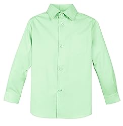 Spring Notion Big Boys' Long Sleeve Dress Shirt 18