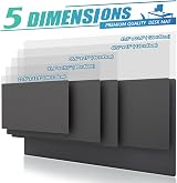 K KNODEL Large Desk Pad 80x40cm Dark Gray PVC Leather Waterproof view 4