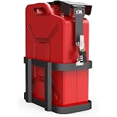 ELITEWILL 5 Gallon Jerry Can Mount, Anti-Theft, Rust Prevention | 20 Liter Jerry Gas Can Holder, Steel Water Container Carrier, Mounting Bracket for Camping, Off-Road, Overlanding