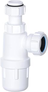 PlumbEZ Telescopic Adjustable Bottle Trap 32mm BS EN 274-1 Compliant