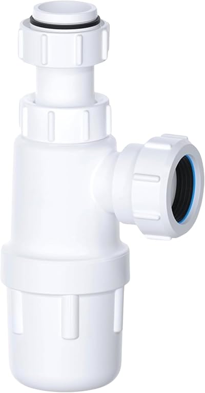PlumbEZ Telescopic Adjustable Bottle Trap 32mm BS EN 274-1 Compliant