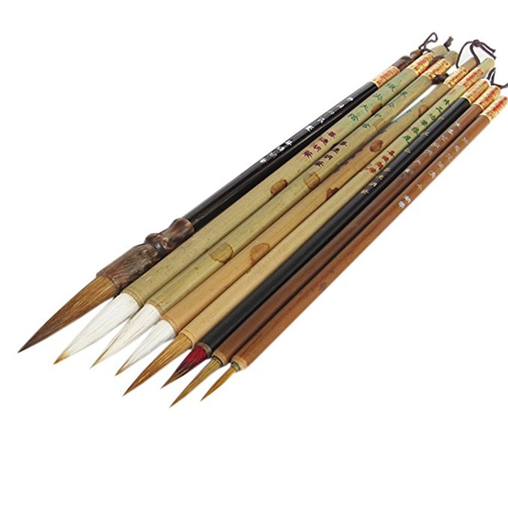 Professional Chinese Art Brush Set 8 Pcs Chinese Paint Brush Kit
