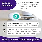 doddl Fork & Spoon Cutlery Set for Children 12m+ Dusky Rose Twin Pack view 5
