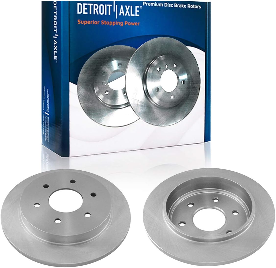 350mm 13.78 Premium FRONT Brake Rotors for Infiniti Nissan Titan QX56 Armada Detroit Axle