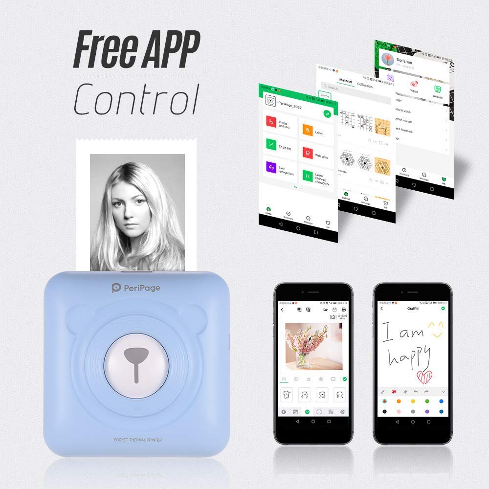 portable smart photo printer for iphone