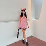 DRESHOW Glitter Mouse Ears Bow Headband Party Cosplay Women view 4