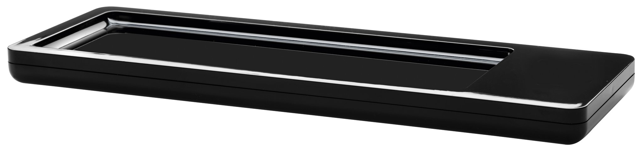 HAN 17650-13, i-Line pen tray. Elegant, attractive accessory, premium quality in high-gloss finish with magnet, black