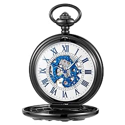 Skeleton Goat Manual Winding Men's Mechanical