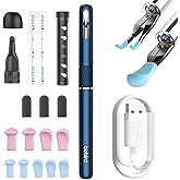 BEBIRD Note 5 Ear Canal Cleaner: FHD Camera with Omnidirectional Tweezers, IoT-Enabled Otoscope Support Remote Videos, Magnet