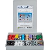 Molymod MMS-009 Inorganic/Organic Chemistry Molecular Model, Student Set (52 atom parts)