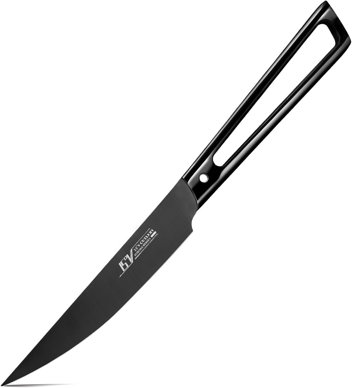 TUO Cutlery Knives Premium High carbon German Stainless Steel with Pakkawood Handle ONIMARU Series NEW (old black auora uitlity 5)