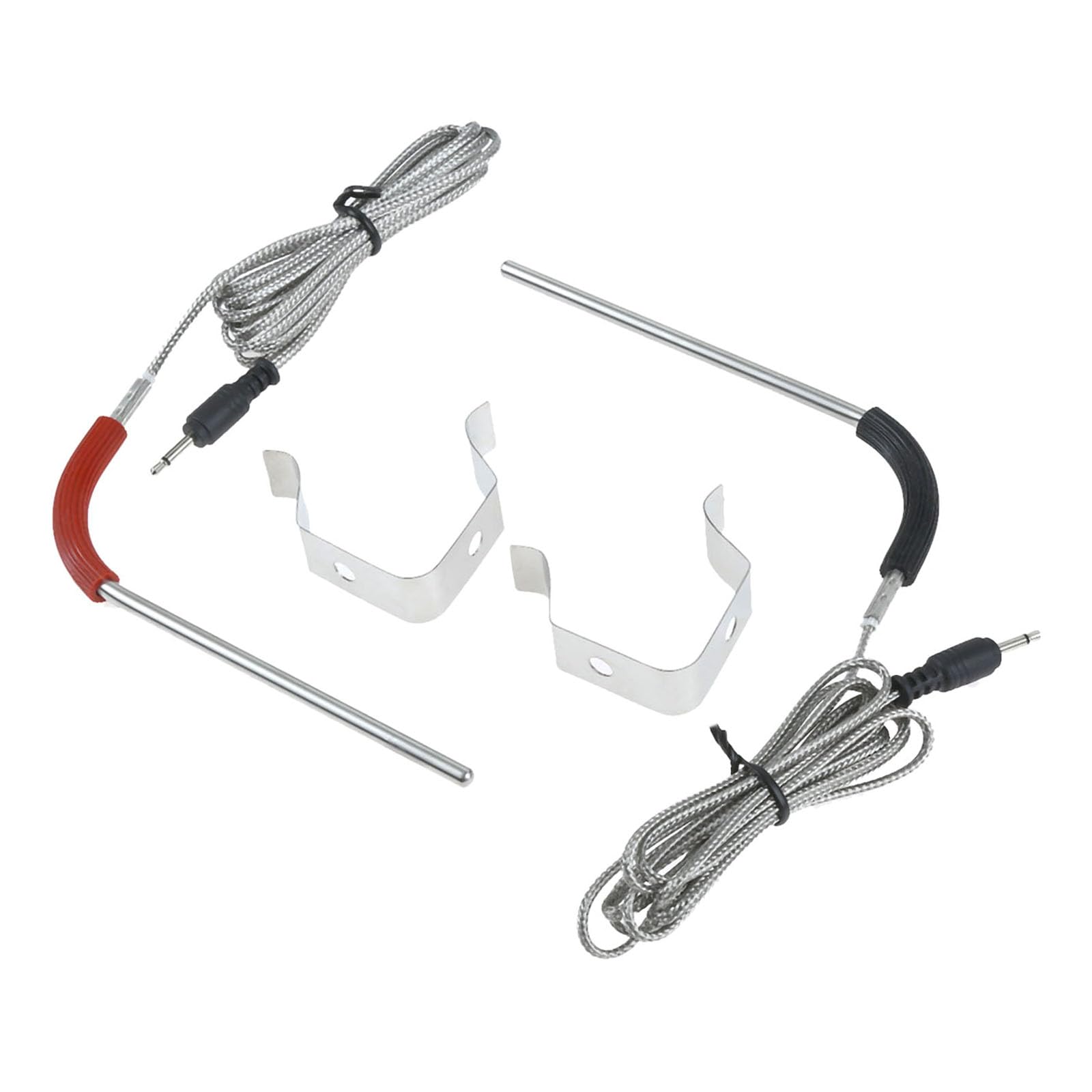 Yetaha 2Pack Grill Probes Replacement for Weber IGrill, Red/Black Replacement Probe Temperature Thermometer