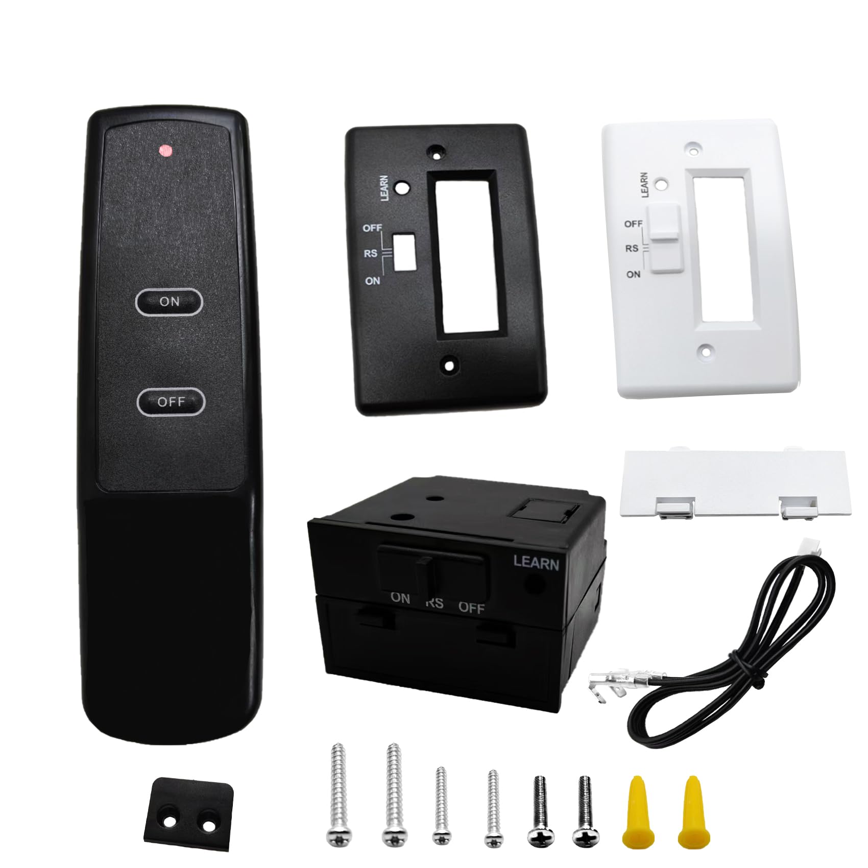 Photo 1 of Upgrade Gas Fireplace Remote Switch System Kit for Standard Millivolt Valve Appliances,Compatible with Skytech,Majestic,Ambient,Empire,Monessen,Vermont Fireplaces,and Other Fireplaces,