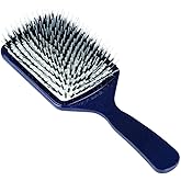 ACCA KAPPA Top Plastic Hair Extension Paddle Brush Mixed Boar and Nylon Bristles Detangling Tool