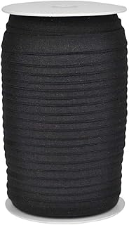 Die Stofftante Jersey Schrägband / 1 m/Meterware/viele Farben (schwarz)