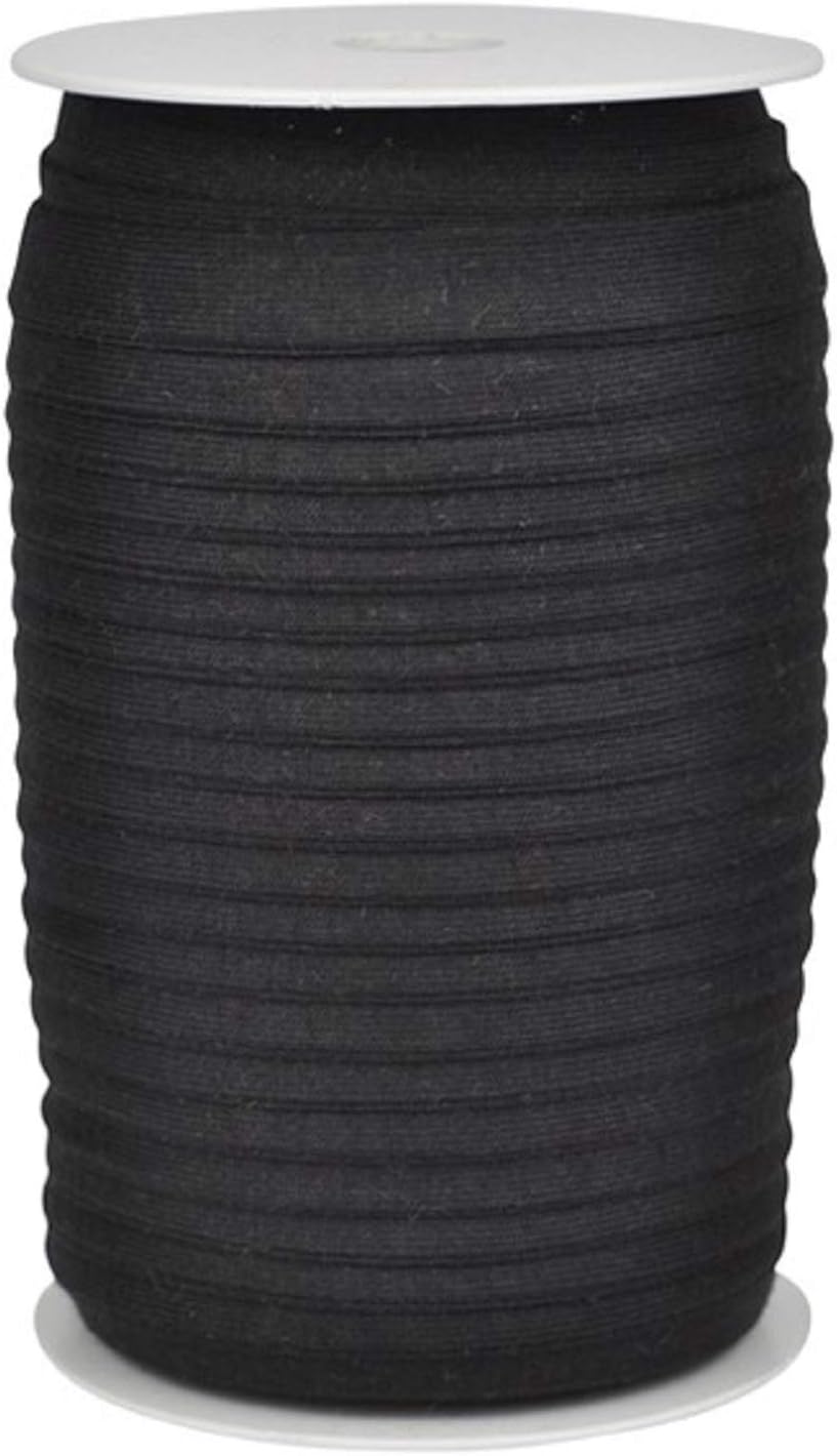 Die Stofftante Jersey Schrägband / 1 m/Meterware/viele Farben (schwarz)