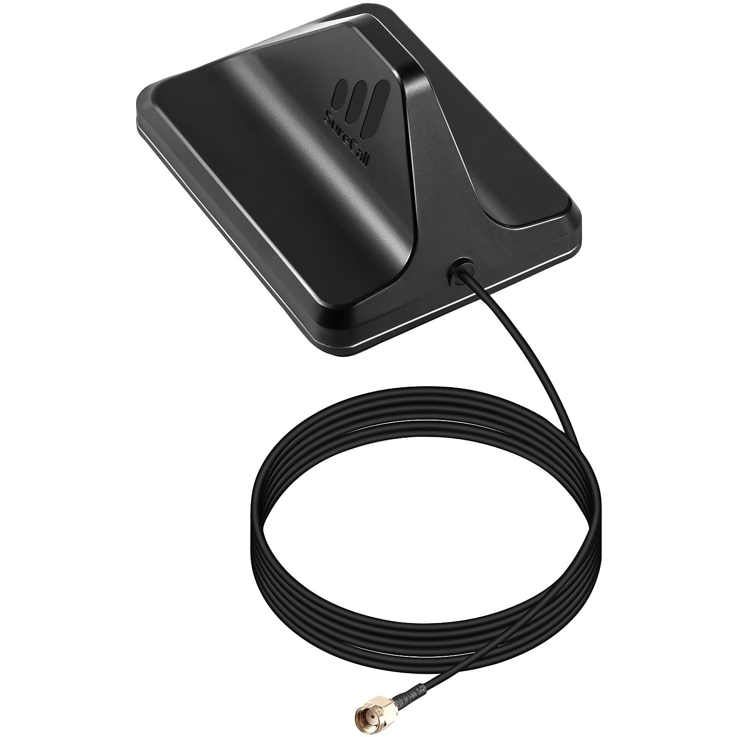 SureCall Fusion2Go Max Vehicle Cell Signal Booster, 5G/4G LTE, Most Powerful Booster for Car/Truck/SUV, Multi-User, All Carrier, Boosts Verizon AT&T Sprint T-Mobile, FCC Approved USA Company