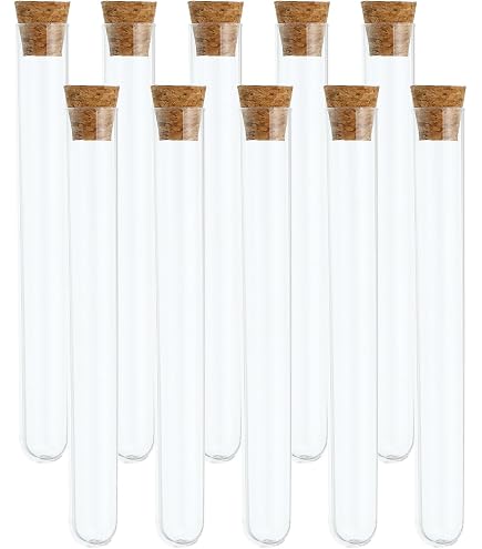 Karter Scientific Borosilicate Glass Tubes - 13x100mm, 7ml, Black Screw Cap (Pack Of 25)