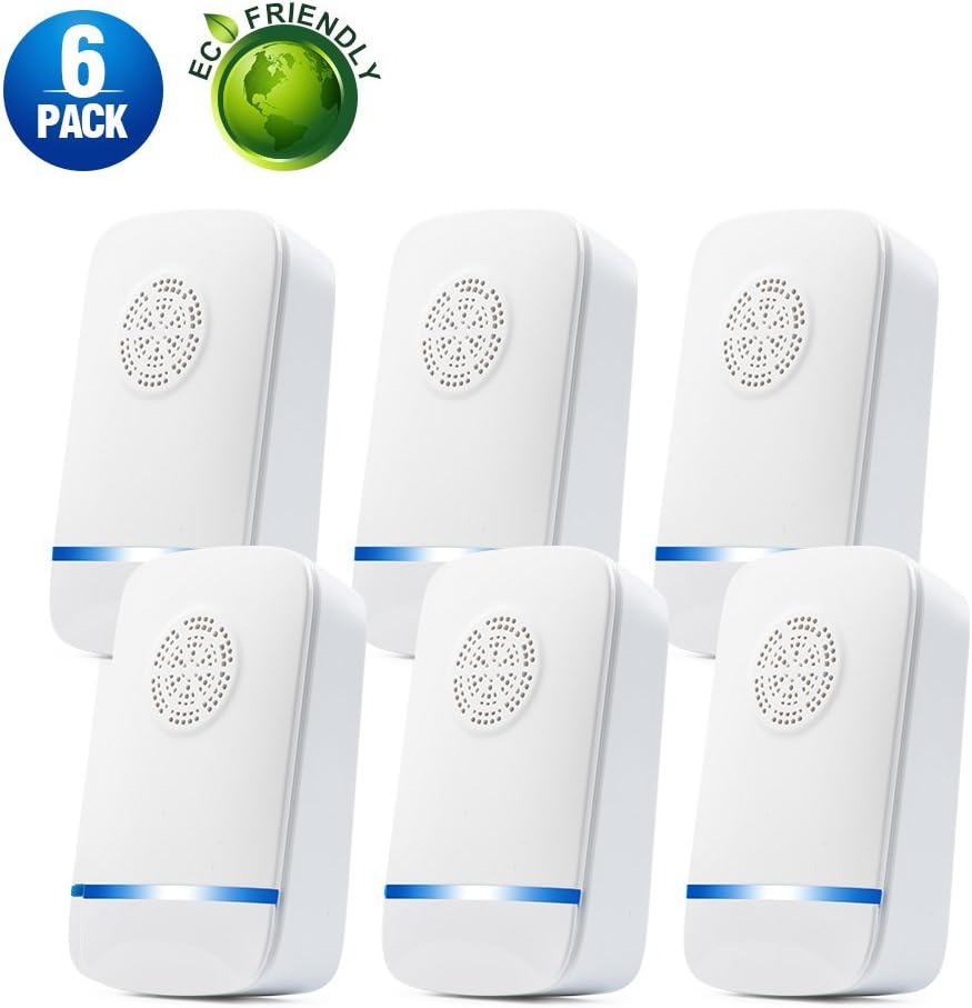 LANKOER Ultrasonic Pest Repeller - 2020 Latest Upgrade CHIP - Electronic Pest Repellent, Mouse Repeller Plug in Pest Control: Health & Personal Care
