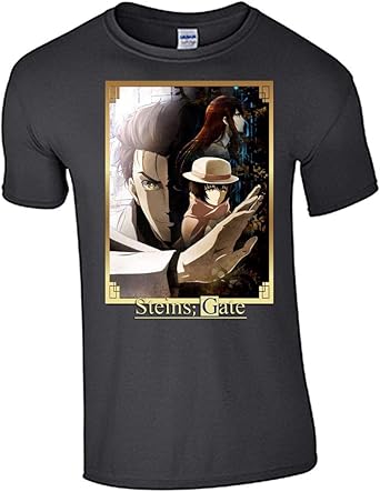 Steins Gate Anime Unisex T Shirt Amazon Com