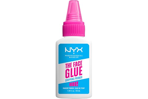NYX Professional Makeup The Face Glue Primer, Gripping Primer, With POLYGLUTAMIC ACID for Hydration & MAPLE SYRUP for Grip, U