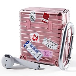 Miak Airpods case with Keychain Compatible with