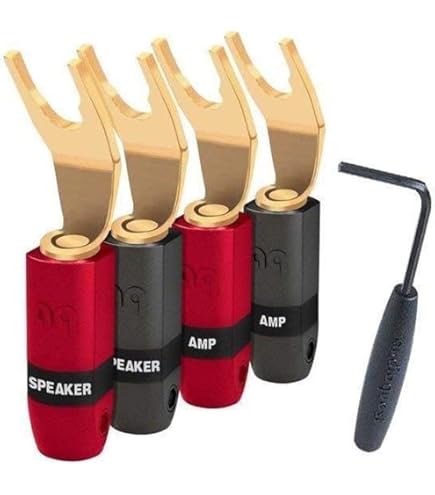 Amazon.com: AudioQuest SureGrip 300 Banana Speaker Connectors Fits Amazon.com: AudioQuest SureGrip 300 Banana Speaker Connectors Fits