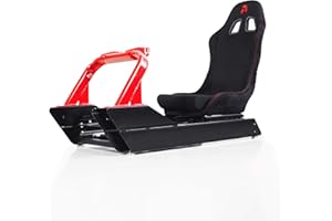 AZRACING CS-Pro Modular Simracing Cockpit | Fully Adjustable | Direct drive Support（CSP Frame+Foldable seat）,Compatible with Thrustmaster, Fanatec, Moza Racing on PC, Xbox and PS, Compatible with Wheels Up to 38NM