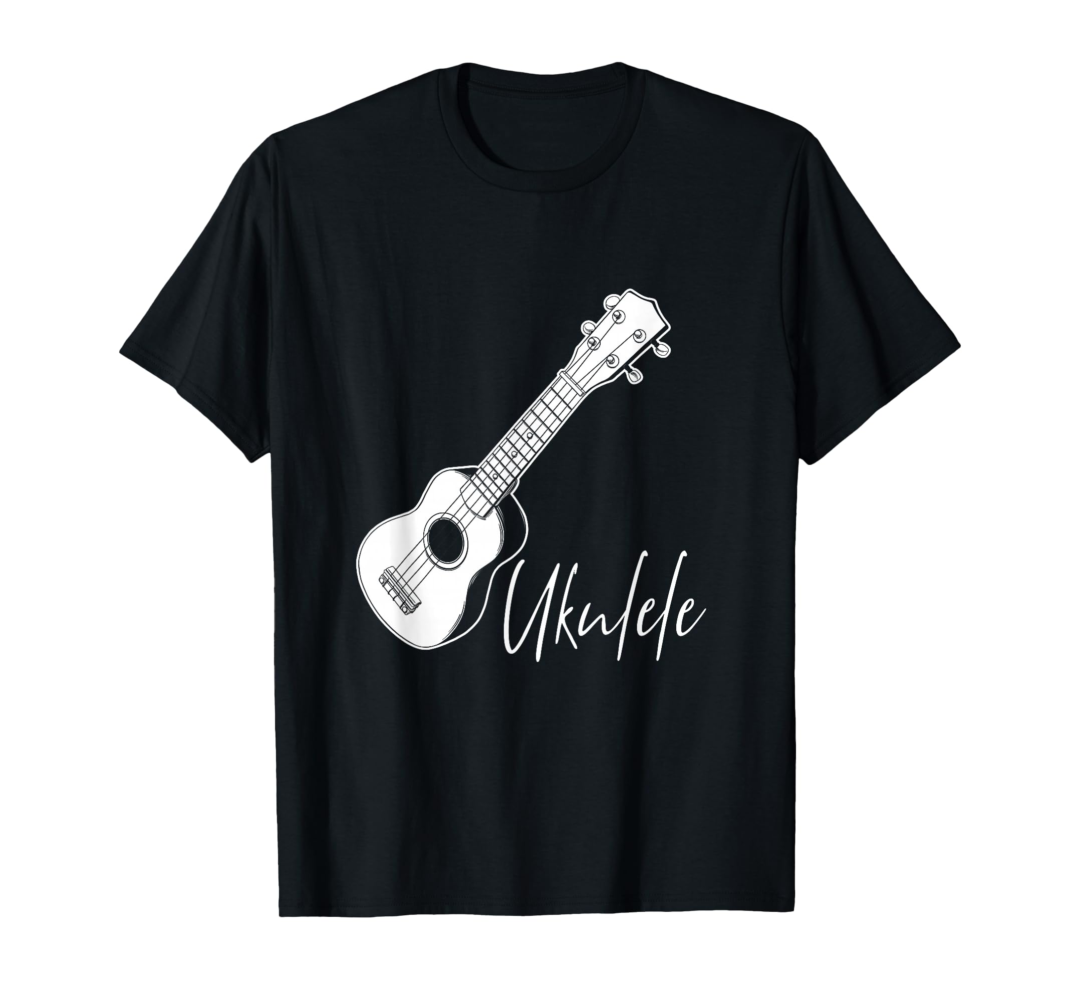 Ukulele Acoustic Hawaii Hawaiian Musician Guitar Uke Aloha T-Shirt