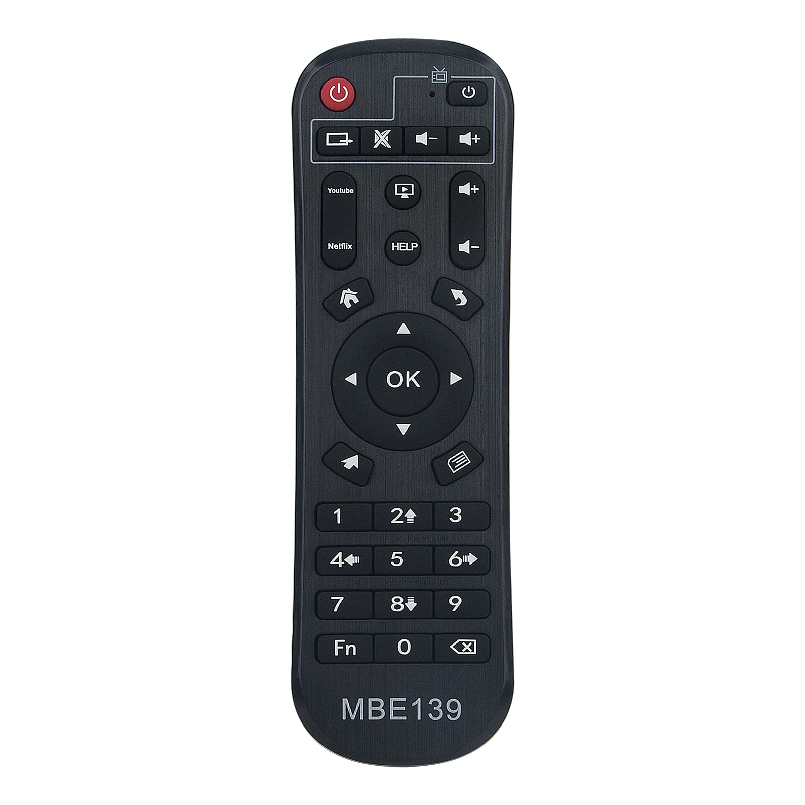 AULCMEETF New X3308-150 Replacement Remote Control Work for TT TV BOX X88 PRO RAM 4G fit for Android TV Box X88 Pro 10 TV