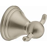 Moen DN8403BN Preston Double Robe Hook, Brushed Nickel