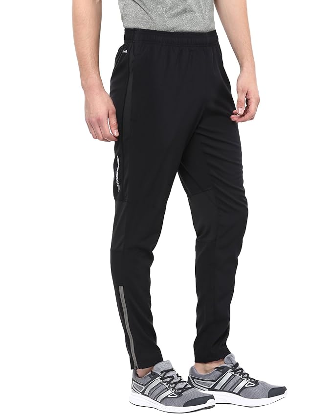 Buy aurro Solid Men's Black Track Pants at Amazon.in