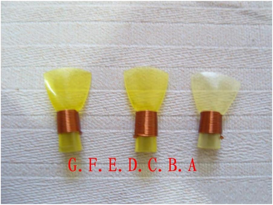 Tao Reed Plastic Suona 5 pcs mouthpieces (Color : Yellow)