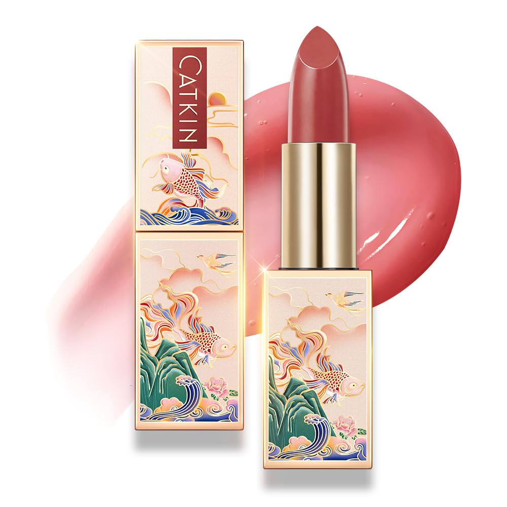 CATKIN Moonlight Lip Balm, Colour Changing Lipstick, Natural Hydrating Tinted Lip Balm, Chapstick Lip Balms with Vitamin E for 8h Moisture for Dry Cracked Lips, 3.5g — image 1