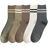 Mens Athletic Cotton Socks Five Pack Ankle Sock
