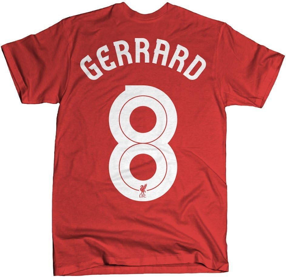 Anfield Shop Liverpool FC Steven Gerrard Hero T-Shirt (2XL)