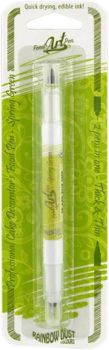 Professional Cake Decorators Double Ended Food Art Pen - Spring Green