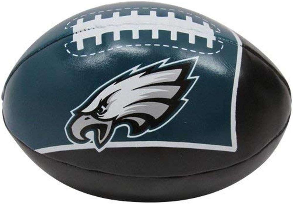 NFL Philadelphia Eagles Kids Quick Toss Softee Football, Green, Small : Sports Related Collectible Footballs : Clothing