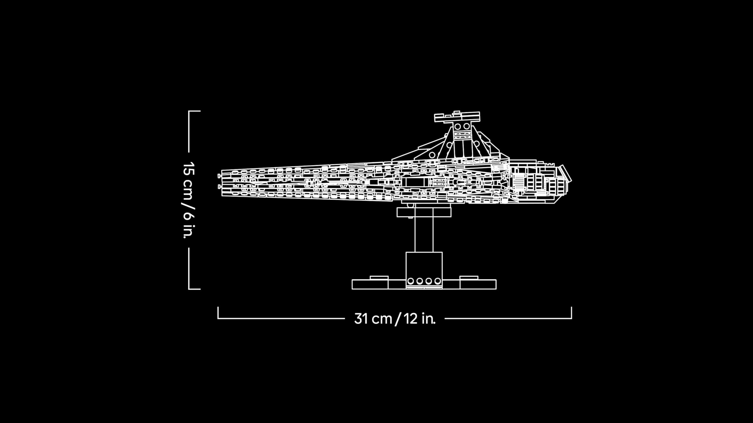 LEGO Star Wars 75441 Angriffskreuzer der Venator-Klasse - Modellbau-Set des republikanischen Kriegsschiffs für Erwachsene - Deko für Wohnzimmer & Regal - Geschenk für Fans von Die Rache der Sith 9