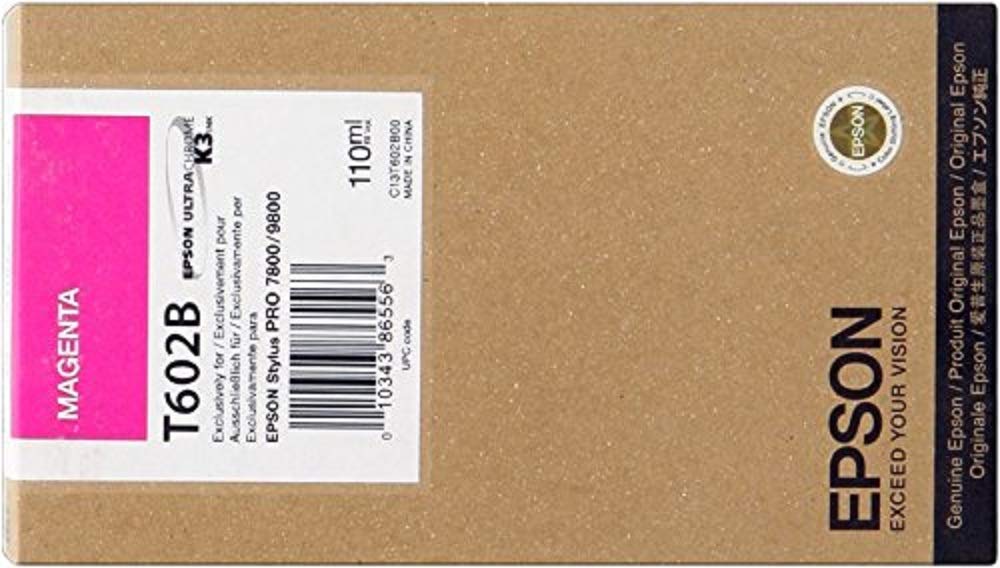 Epson Ink Cartridge for Stylus Pro 7800, Magenta, Genuine