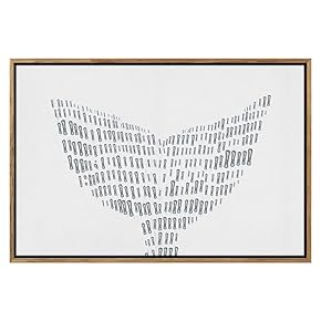 SIGNWIN Framed Canvas Print Wall Art Large Whale...