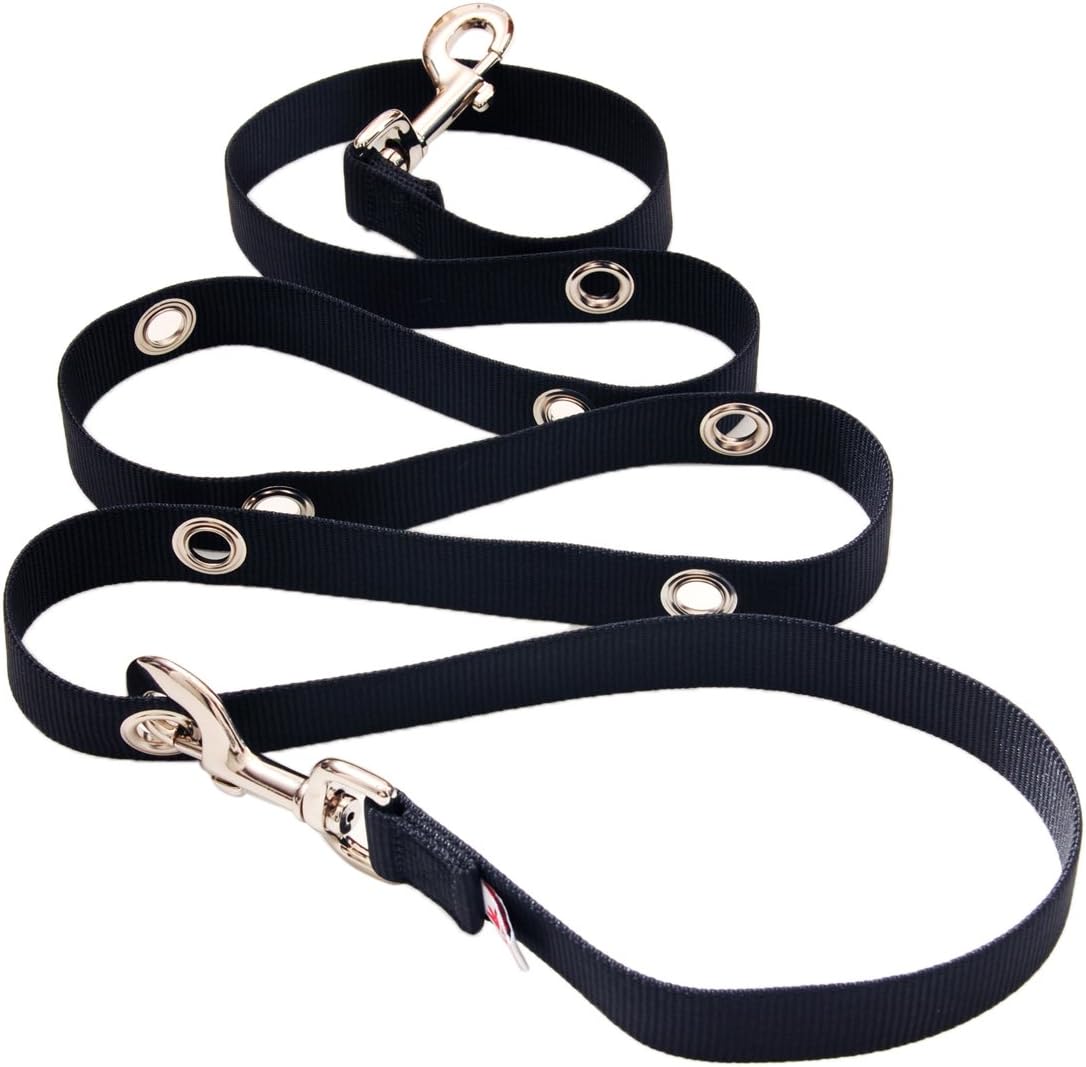 SnapLeash 1Inch by 6Feet Nylon Multi Use Leash with